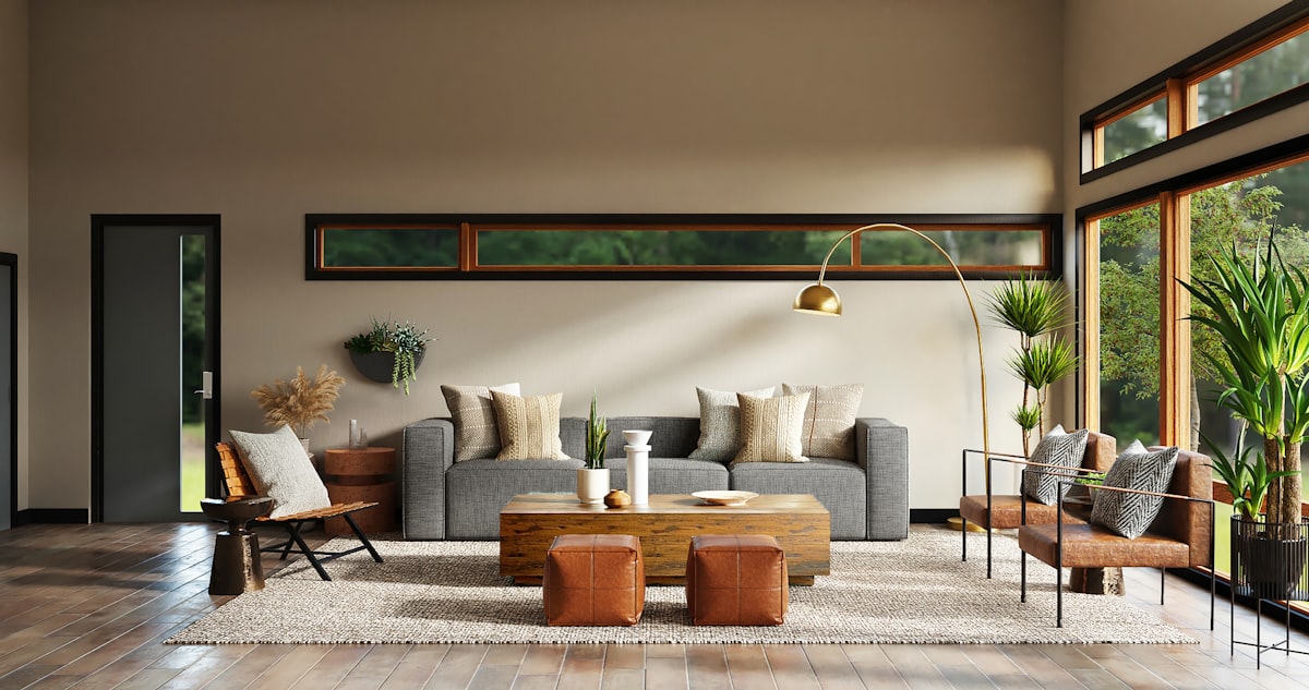 Flagship showroom interior